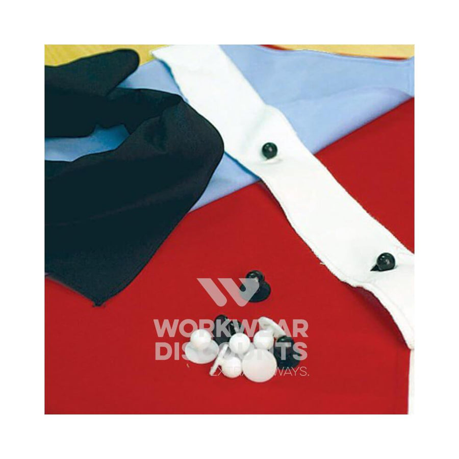 DNC 1751 Chef's Buttons Black
