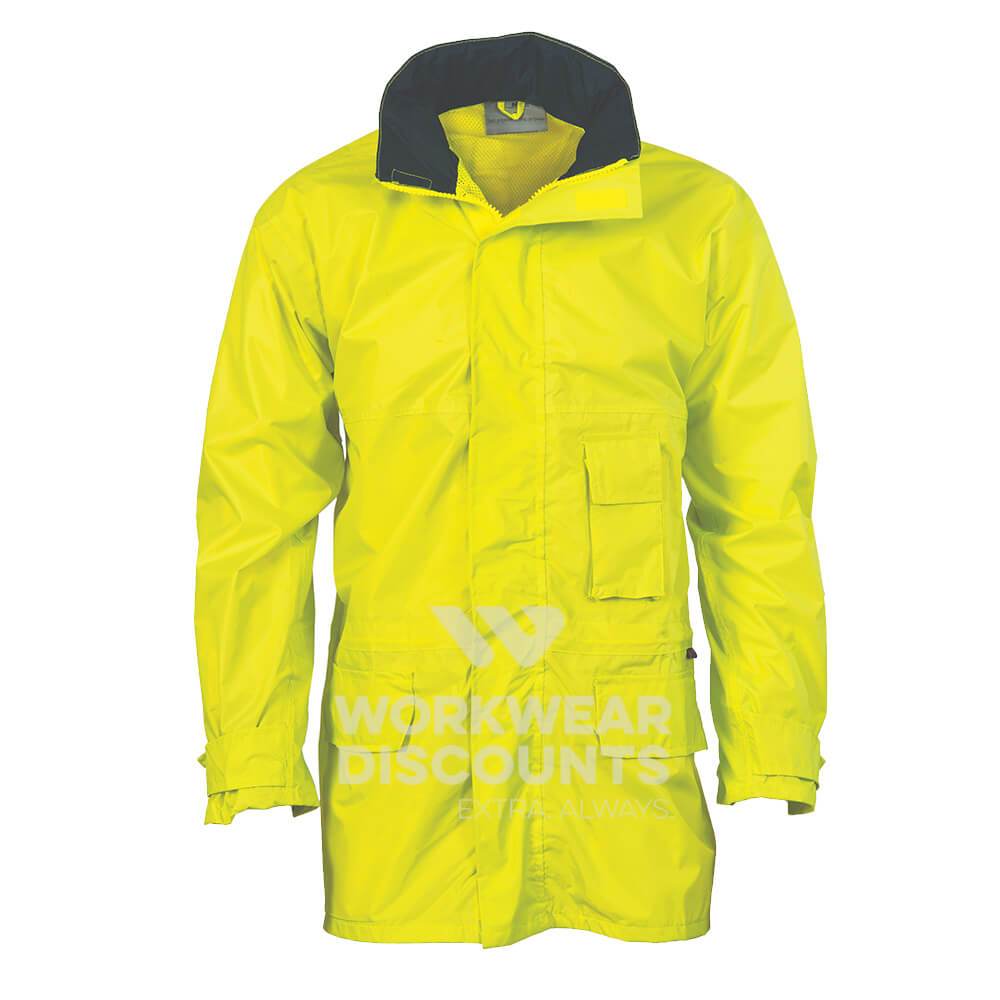 DNC 3706 Classic Rain Jacket Yellow