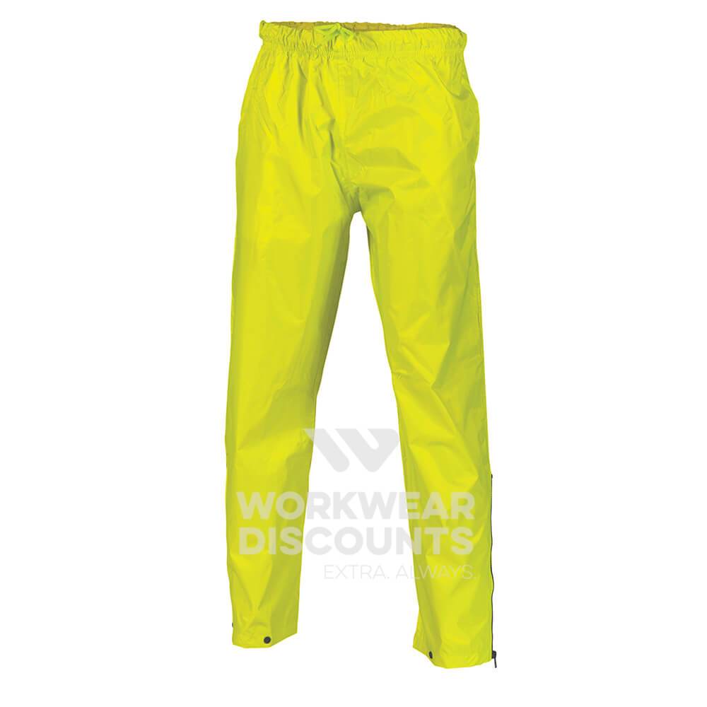 DNC 3707 Classic Rain Pants Yellow
