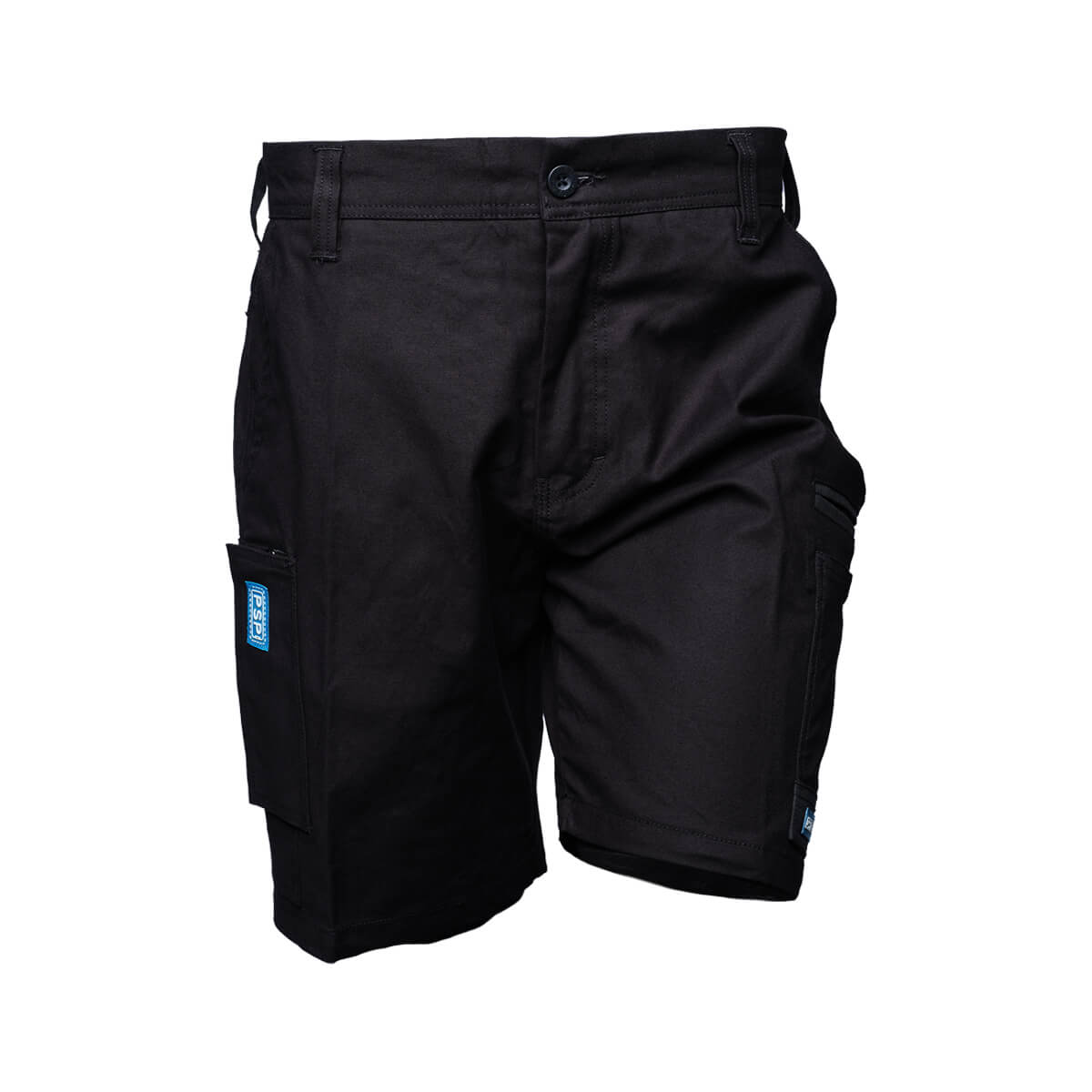 Driven DRV 21 Fixed Waist 4-Way Stretch PSP Cargo Shorts Black