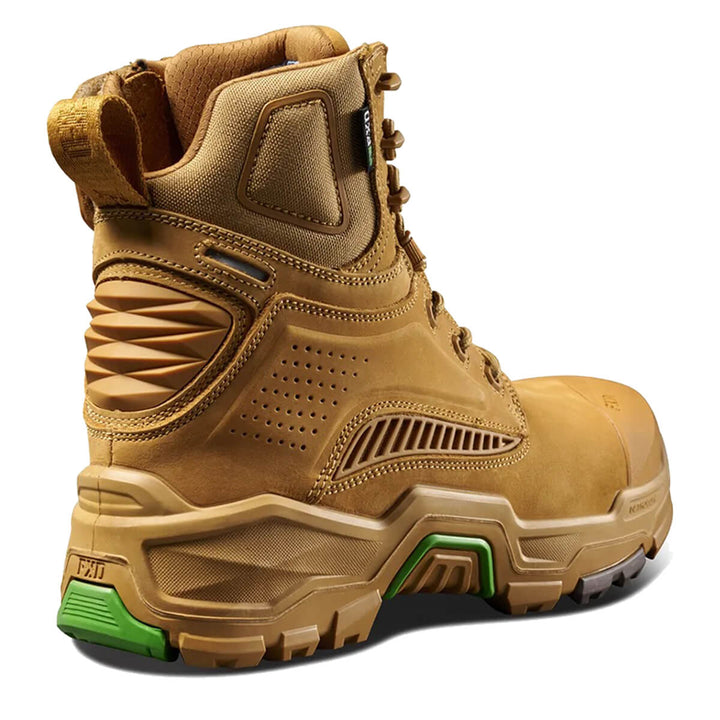 FXD Dura X-1 6" Lace + Zip Composite Toe Pen Resistant Leather Boots Wheat