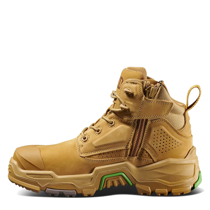 FXD Dura X-2 5" Lace + Zip Composite Toe Pen Resistant Nubuck Boots Wheat