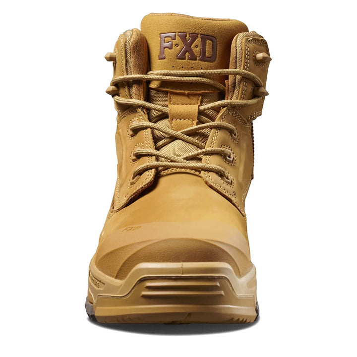 FXD Dura X-2 5" Lace + Zip Composite Toe Pen Resistant Nubuck Boots Wheat