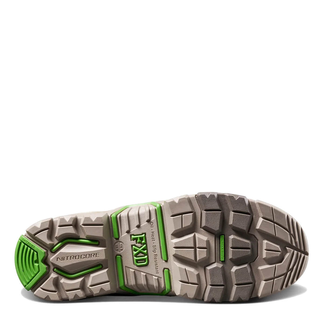 FXD Dura X-3 Slip On Elastic Side Composite Toe Pen Resistant Nubuck Boots Stone