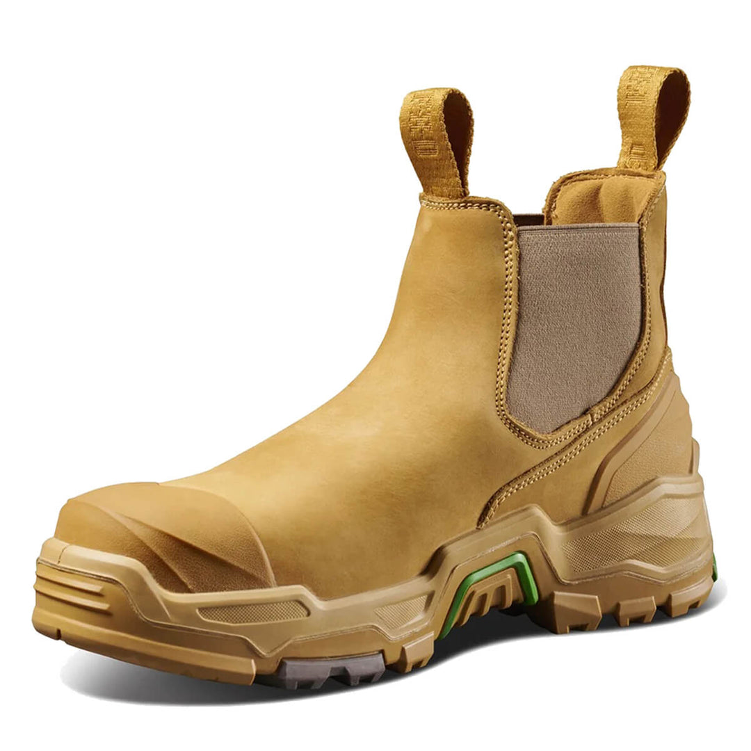 FXD Dura X-3 Slip On Elastic Side Composite Toe Pen Resistant Nubuck Boots Wheat