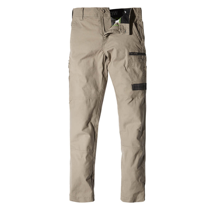 FXD WP3W 360 Womens Stretch Cotton Work Pants Khaki