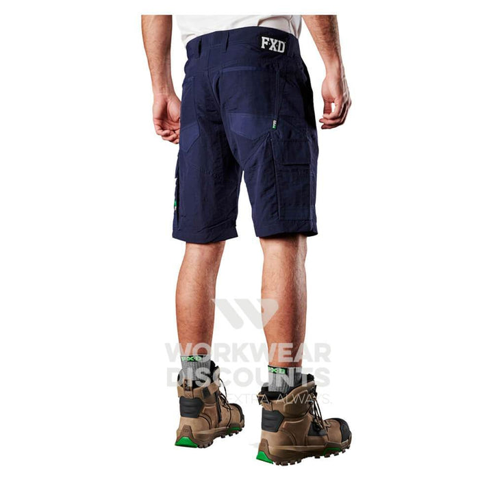 FXD LS1 Lightweight Work Shorts Navy Side