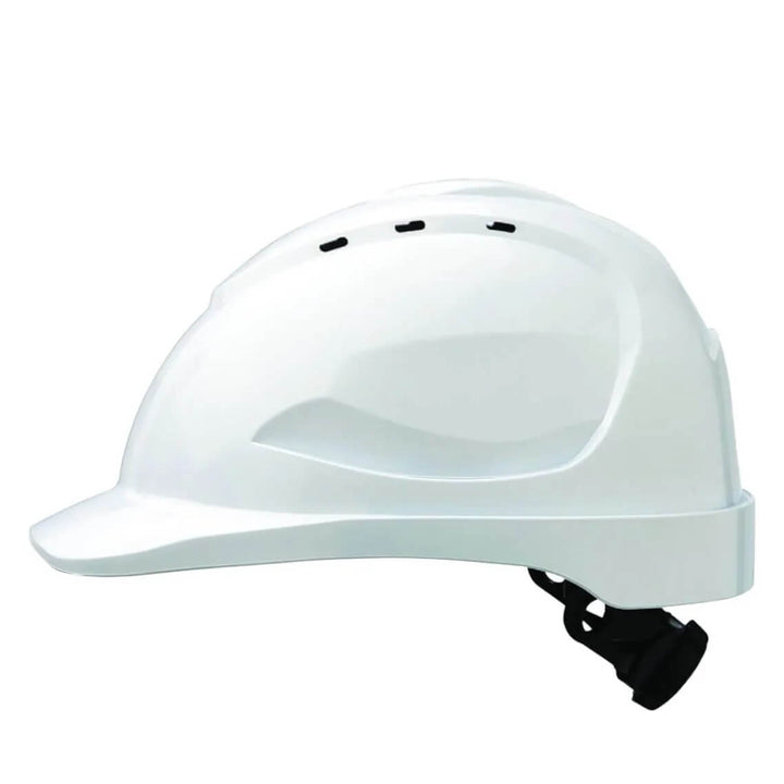 Pro Choice HHV9R Vented Hard Hat with Ratchet Harness White