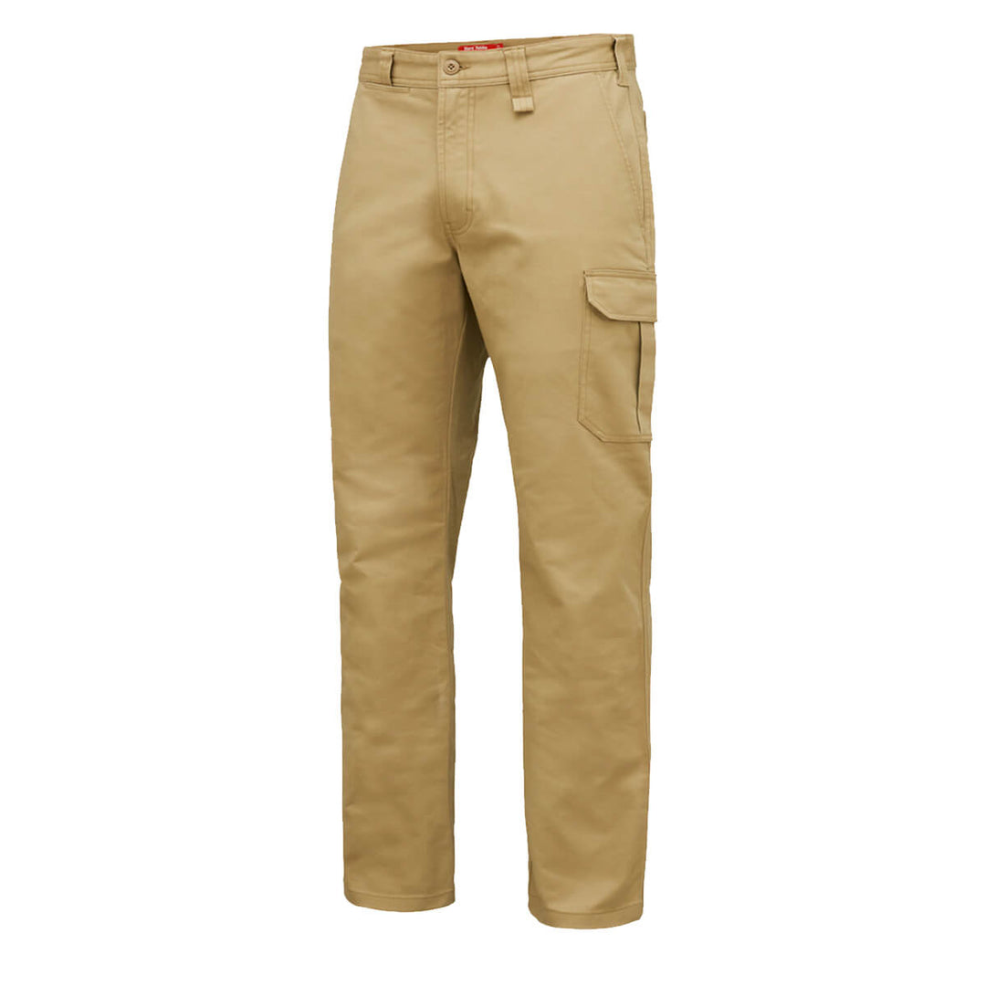 Hard Yakka Y02597 Core Relaxed Fit Stretch Cargo Work Pant Khaki Front