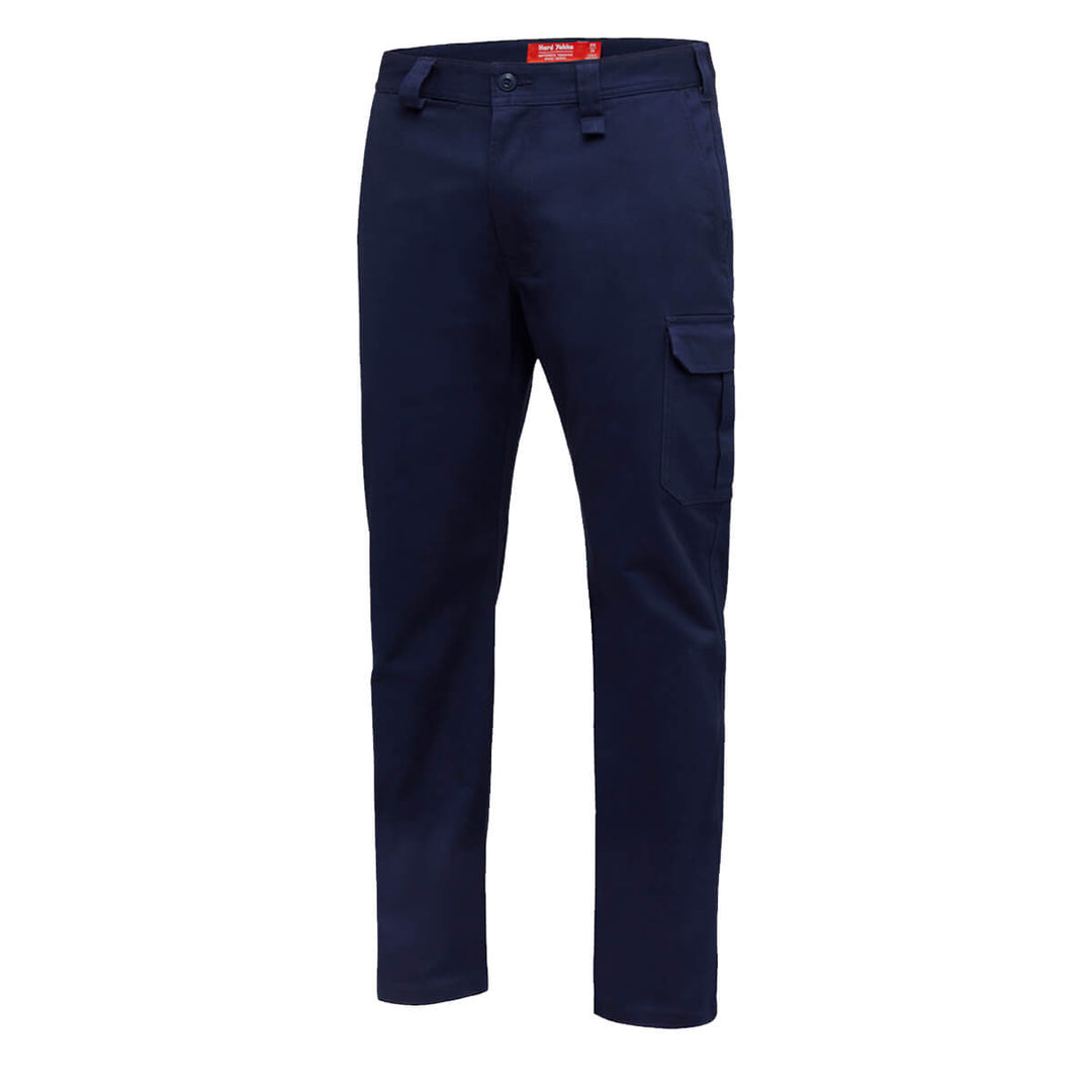 Hard Yakka Y02597 Core Relaxed Fit Stretch Cargo Work Pant Navy Front