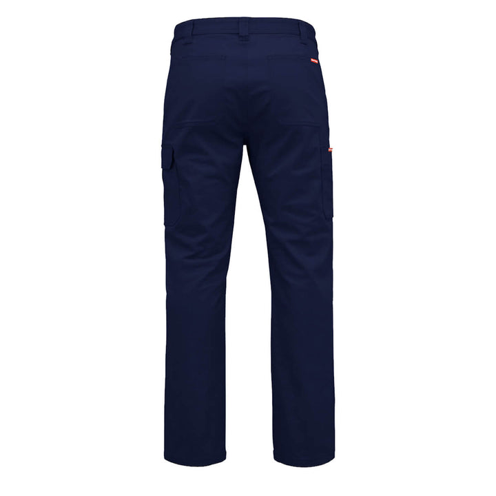 Hard Yakka Y02597 Core Relaxed Fit Stretch Cargo Work Pant Navy Back