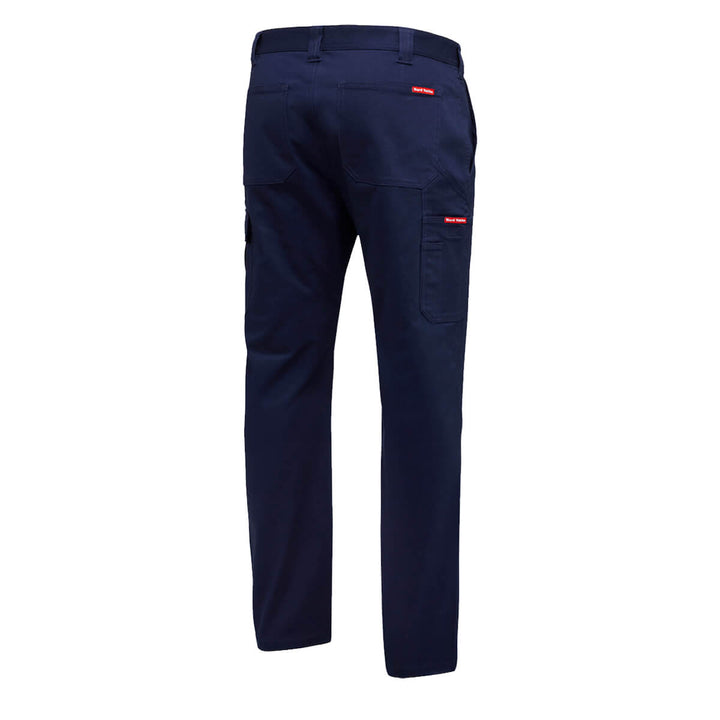 Hard Yakka Y02597 Core Relaxed Fit Stretch Cargo Work Pant Navy Side