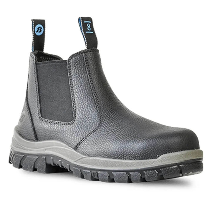 Bata Hercules Pull On Steel Cap Boots Black