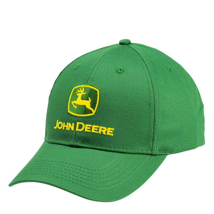 John Deere Logo "Nothing Runs Like a Deere" Cap - Green
