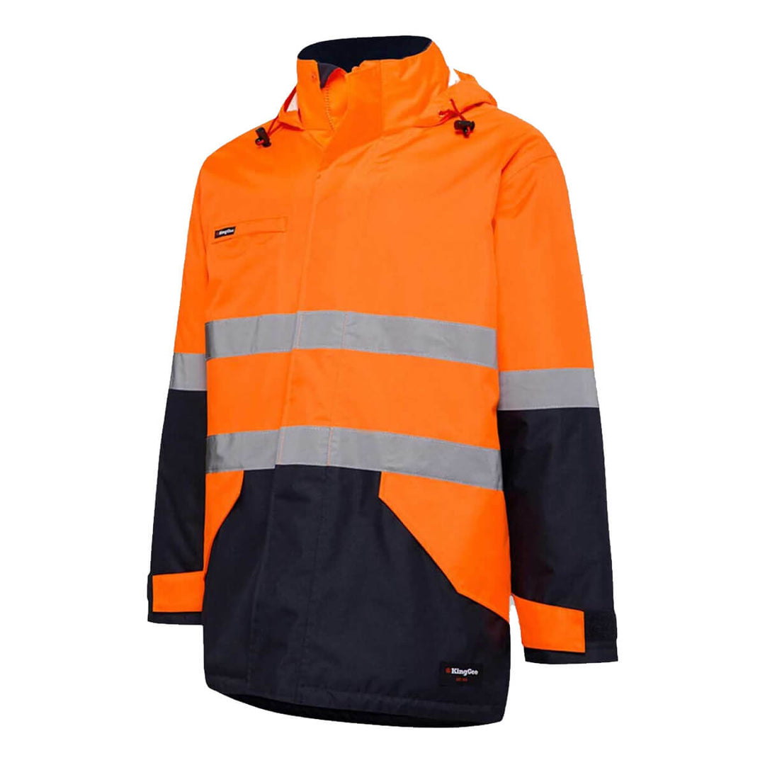 King Gee K55010 Hi-Vis Reflective Waterproof Insulated Jacket