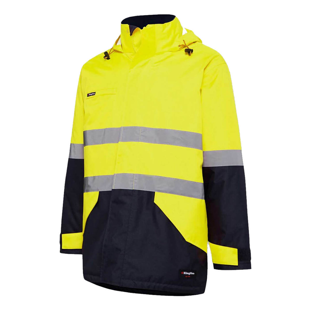King Gee K55010 Hi-Vis Reflective Waterproof Insulated Jacket