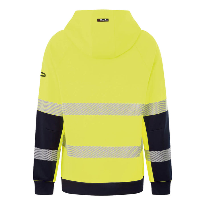 King Gee K55013 Originals Hi Vis Reflective Water Repellant Hoodie