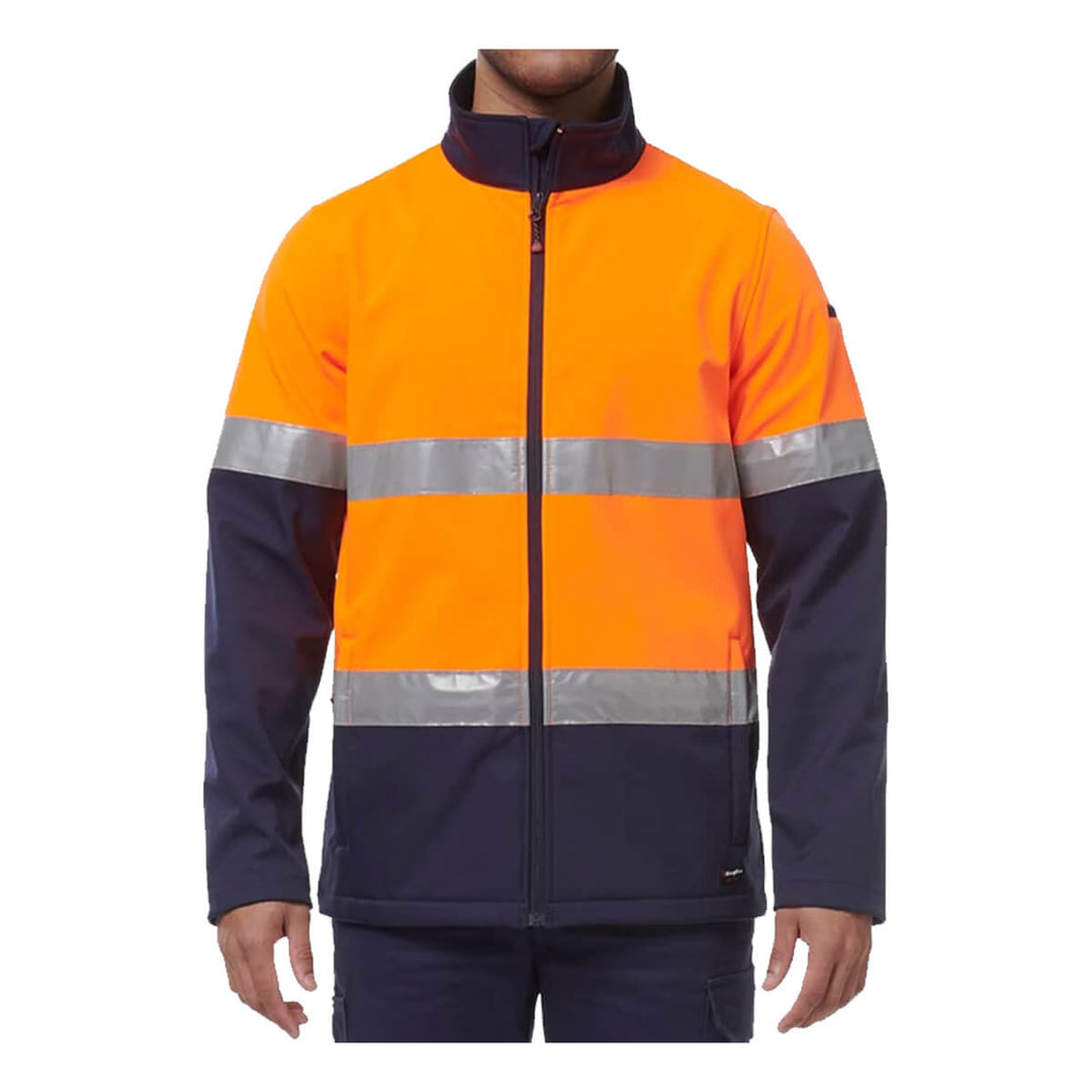 King Gee K55034 Reflective Spliced Softshell Jacket