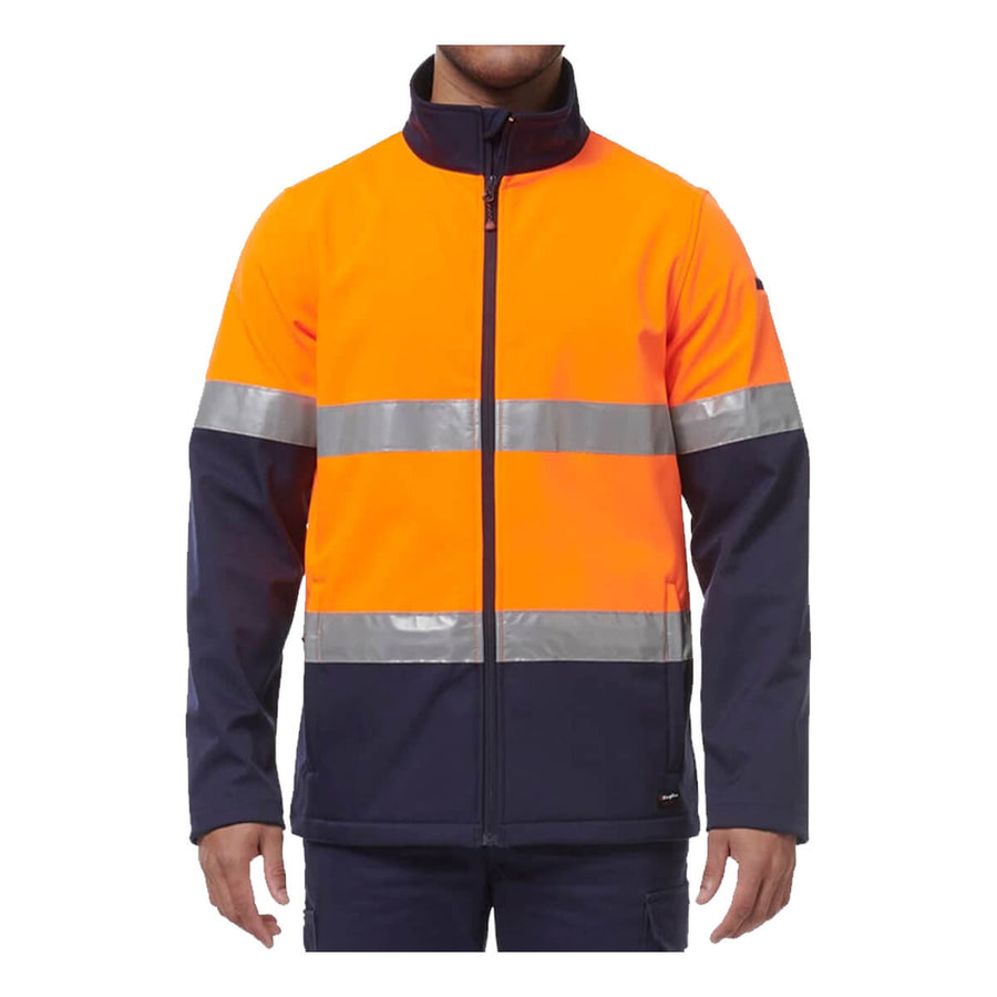 King Gee K55034 Reflective Spliced Softshell Jacket