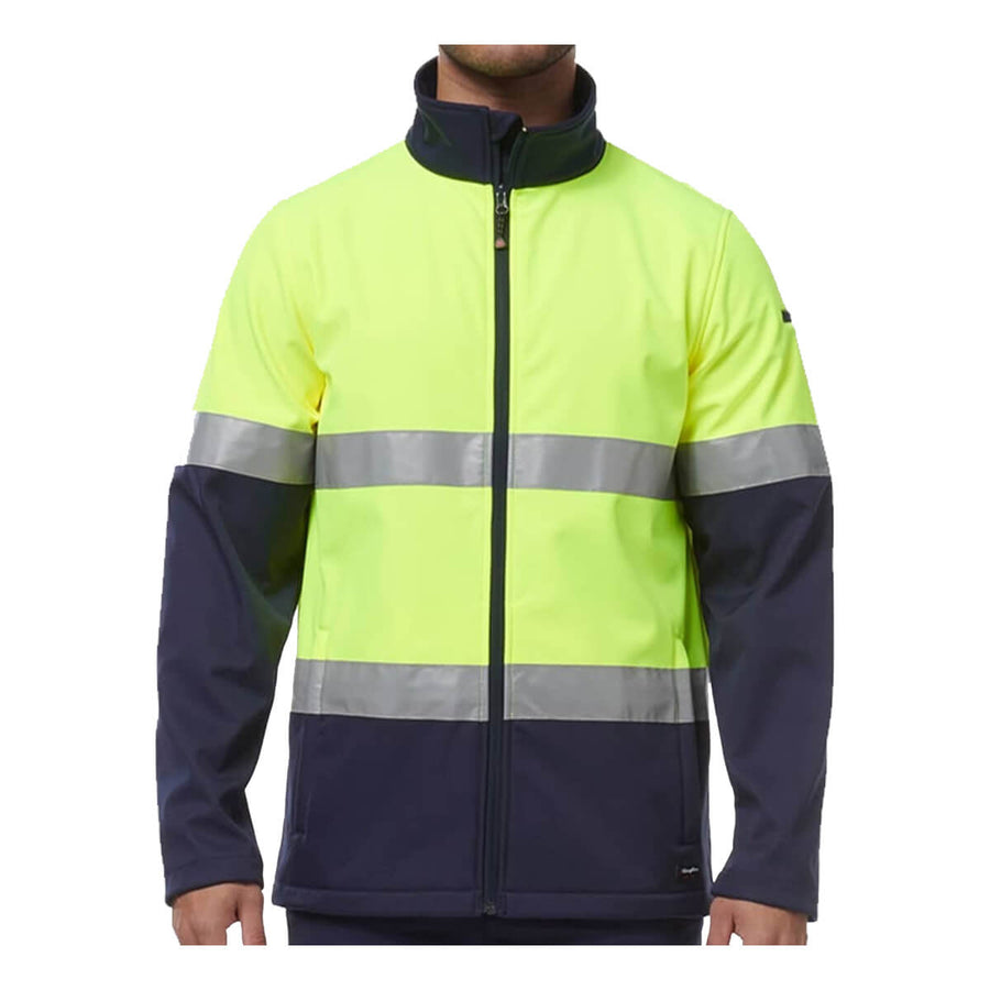 King Gee K55034 Reflective Spliced Softshell Jacket
