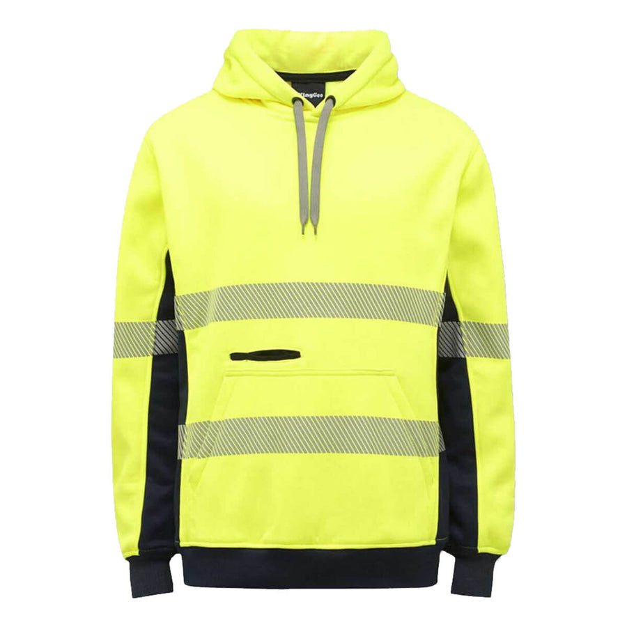 King Gee K55054 Hi-Vis Reflective Pullover Hoodie
