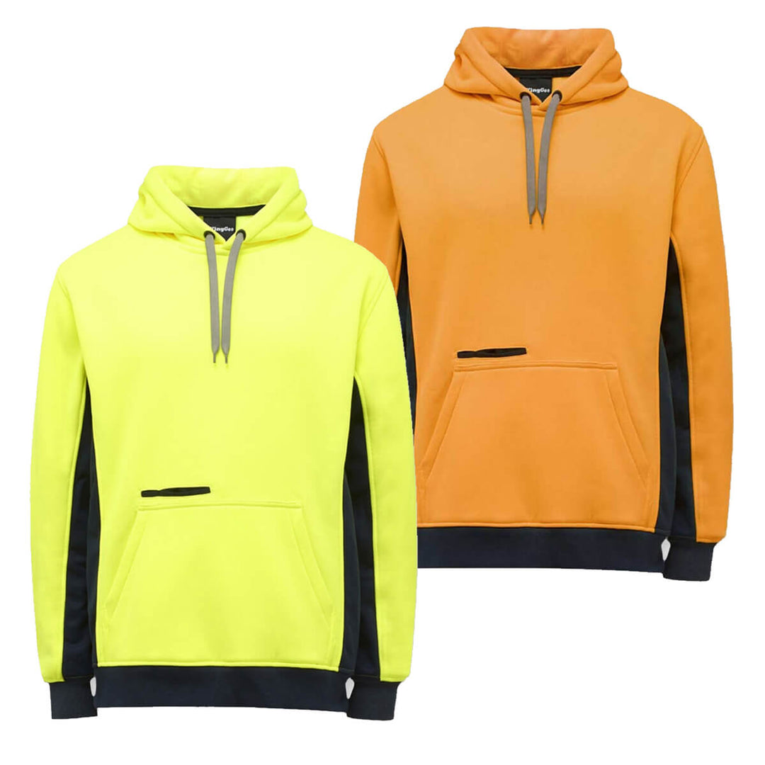 King Gee K55033 Hi-Vis Fleece Pullover Hoodie