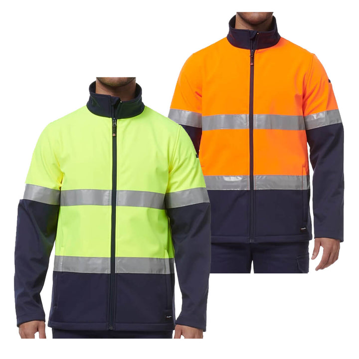 King Gee K55034 Reflective Spliced Softshell Jacket