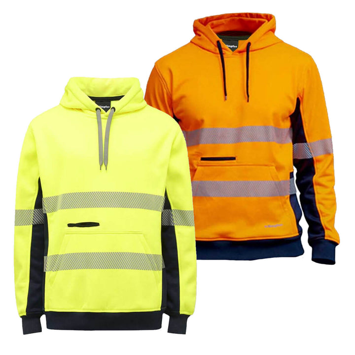 King Gee K55054 Hi-Vis Reflective Pullover Hoodie