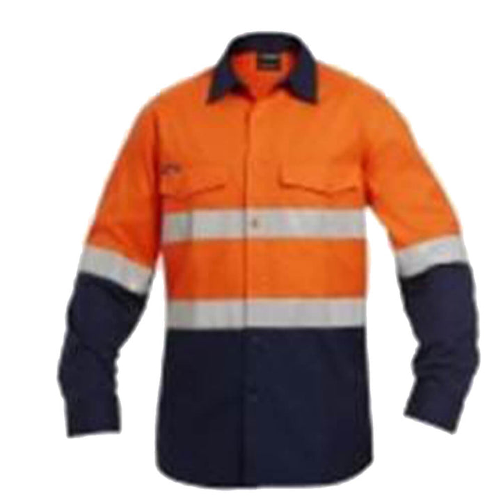 KingGee K54880 Orange_Navy Front
