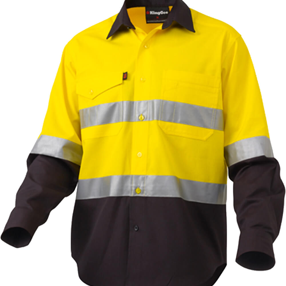 KingGee K54880 Yellow_Black Front