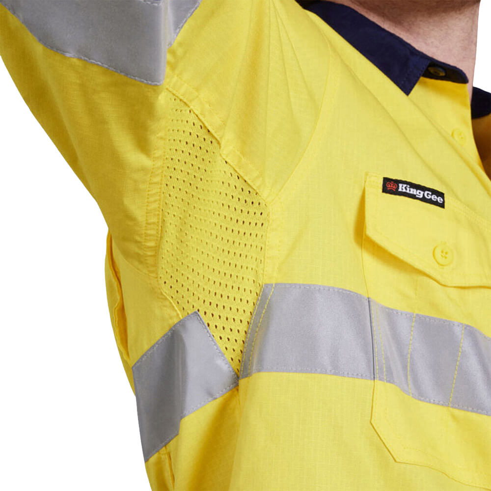 KingGee K54880 Yellow_Navy View 5
