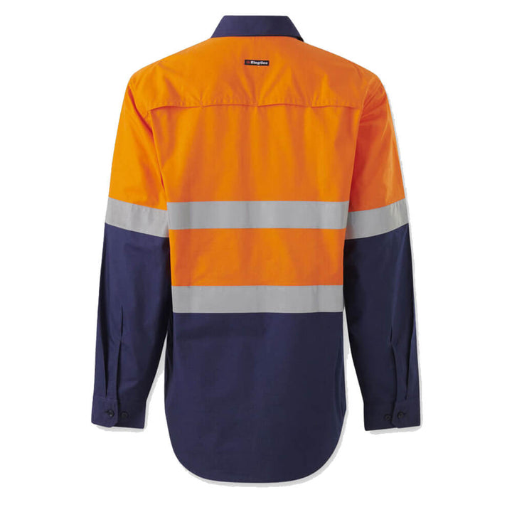 KingGee K54914 Orange_Navy Back