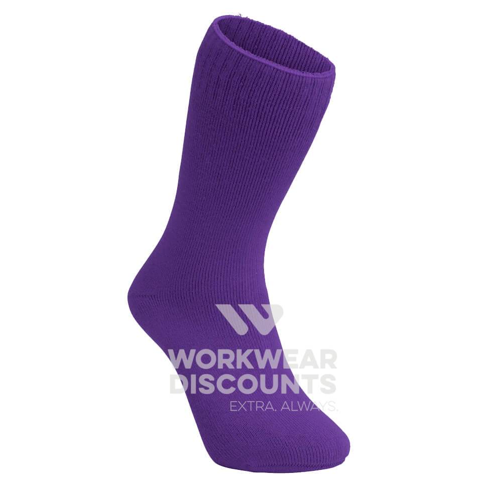 Mentor M02 Anti-Bacterial Bamboo Sock Purple