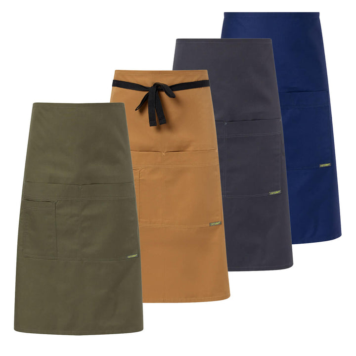 ChefsCraft CA032 Bistro 3/4 Apron With Pockets