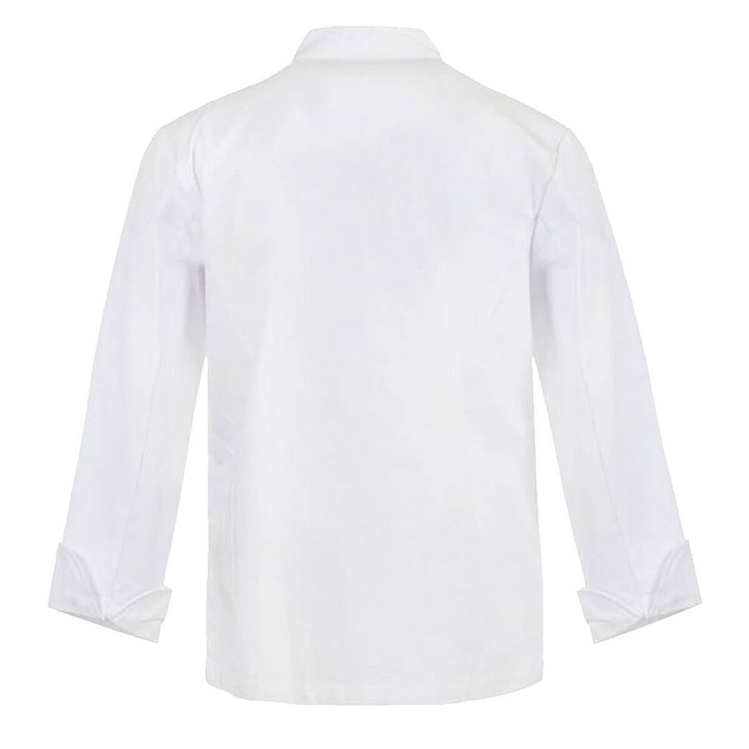 ChefsCraft CJ035 Executive Chef Jacket Long Sleeve Black Front