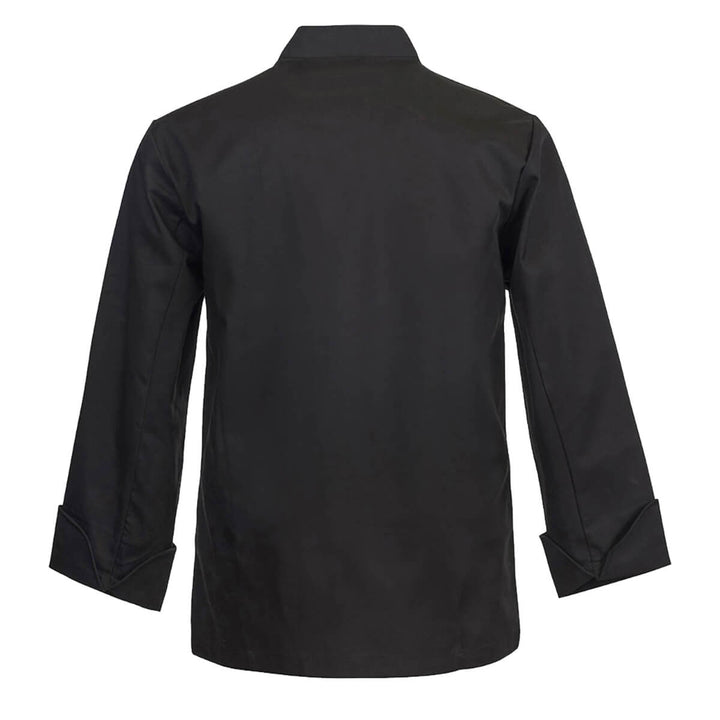 ChefsCraft CJ039 Executive Chef Jacket With Studs Long Sleeve White Front