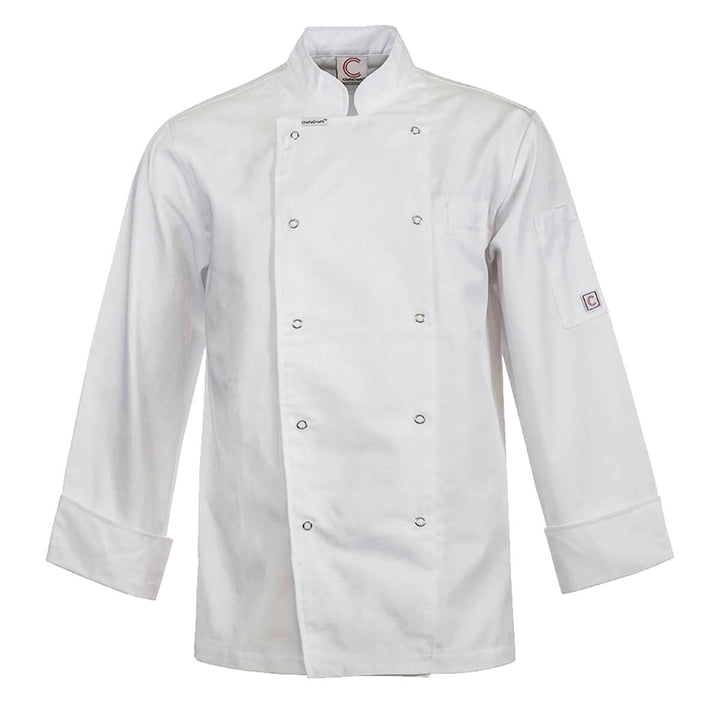ChefsCraft CJ039 Executive Chef Jacket With Studs Long Sleeve