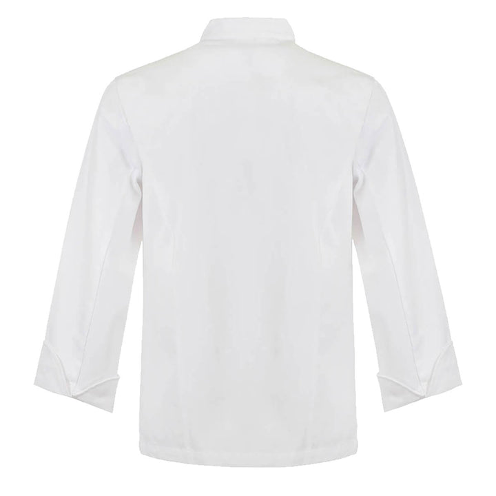 ChefsCraft CJ039 Executive Chef Jacket With Studs Long Sleeve Black Front