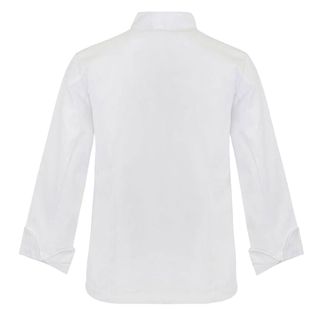 ChefsCraft CJ048 Chef Jacket - 155gsm Long Sleeve Black Front