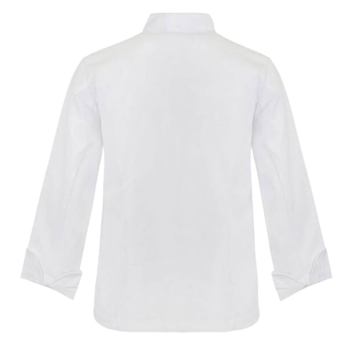 ChefsCraft CJ048 Chef Jacket - 155gsm Long Sleeve Black Front