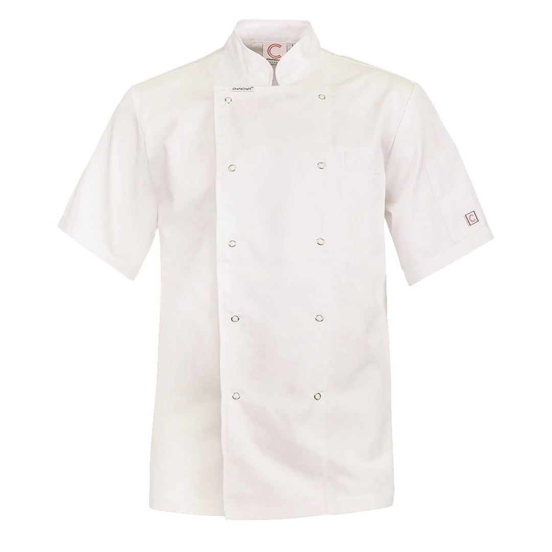 ChefsCraft CJ052 Exec Chef Jacket Light Short Sleeve