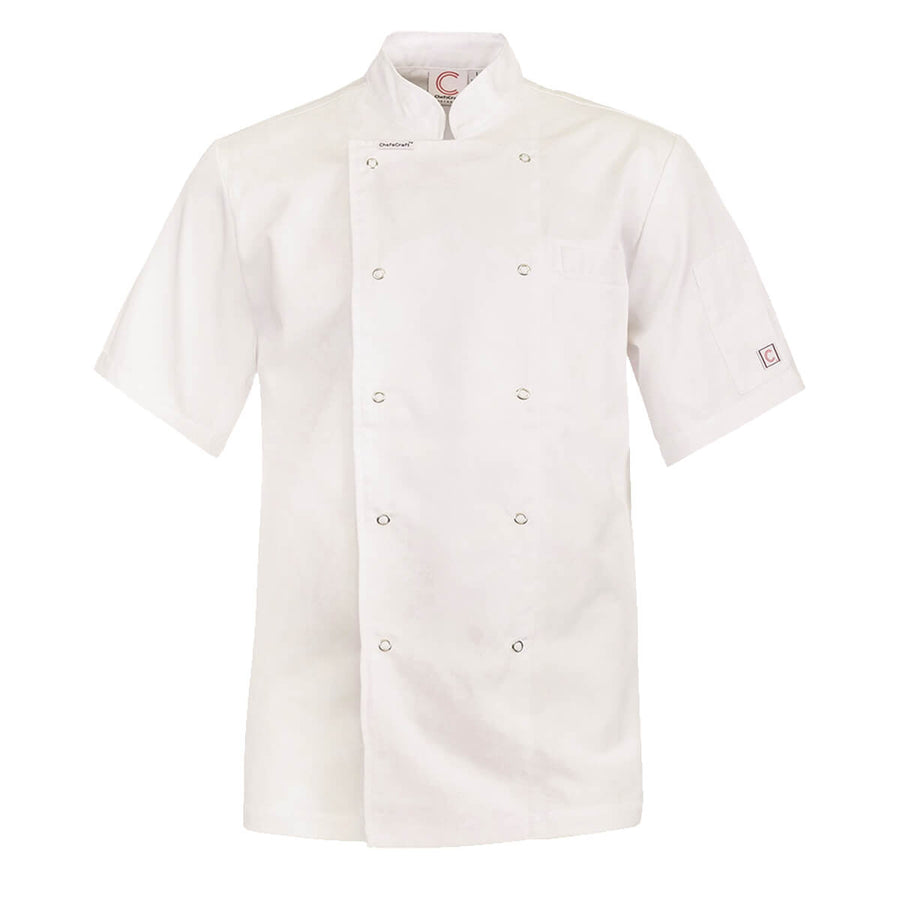ChefsCraft CJ052 Exec Chef Jacket Light Short Sleeve