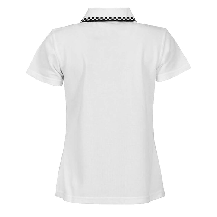 ChefsCraft CSPL90 Womens Hospitality Polo Short Sleeve White