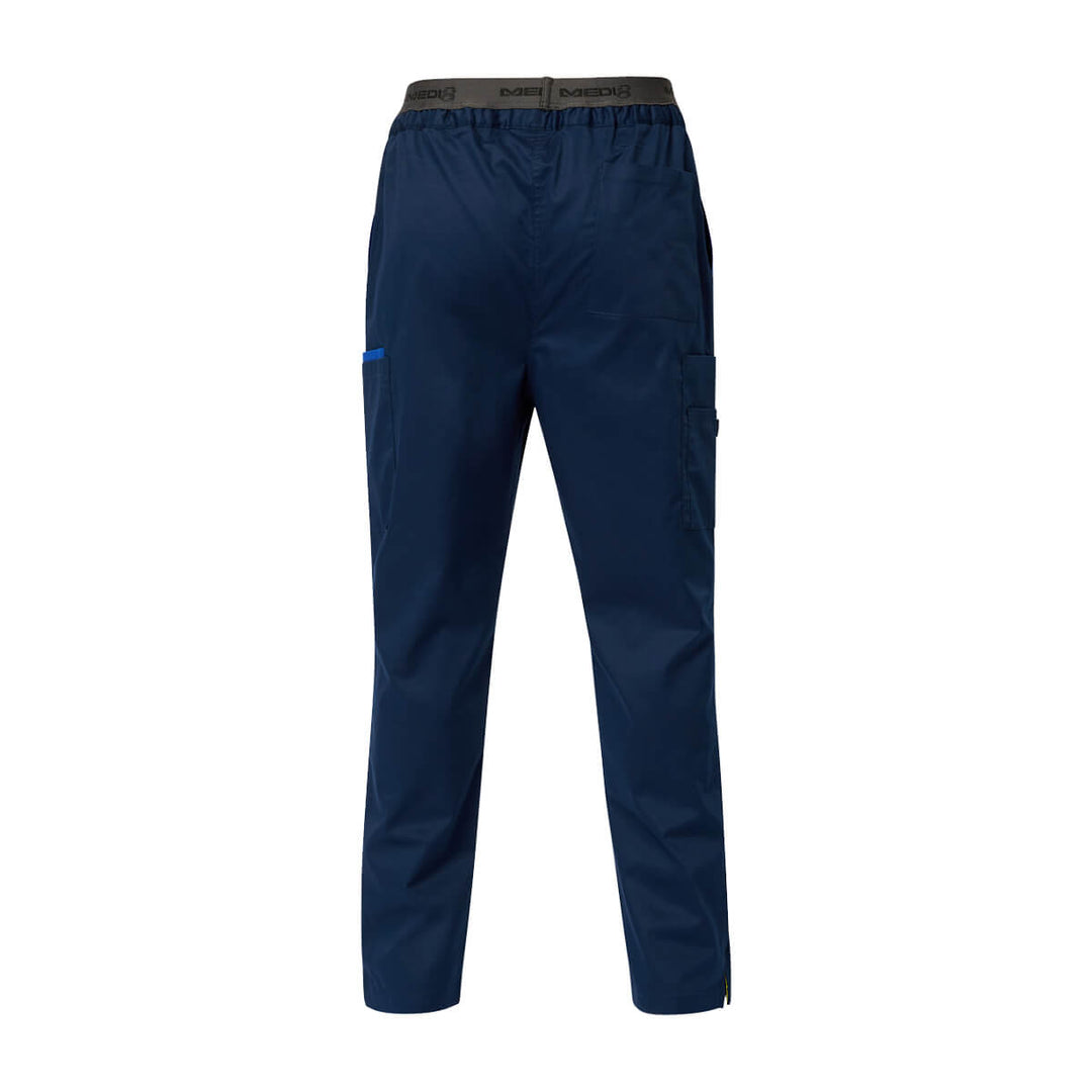 M88028 Medi8 Unisex Stretch Scrub Pant Navy/Blue