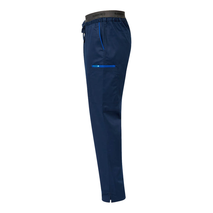 M88028 Medi8 Unisex Stretch Scrub Pant Navy/Blue
