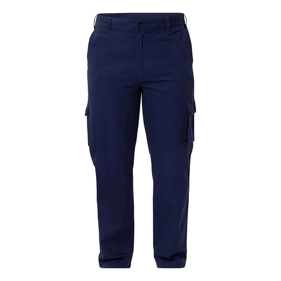 WorkCraft WP4016 Nextgen Cotton Drill Cargo Pants Navy Front