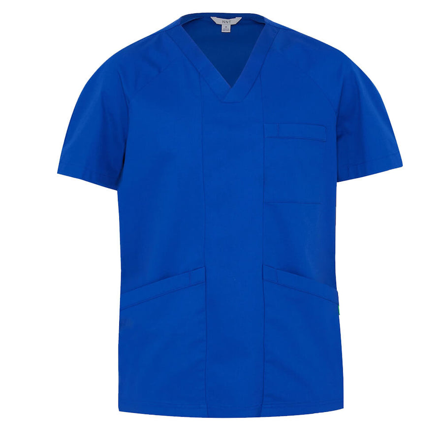 NNT Carl Next-Gen Antibacterial Unisex Scrub Top Cobalt
