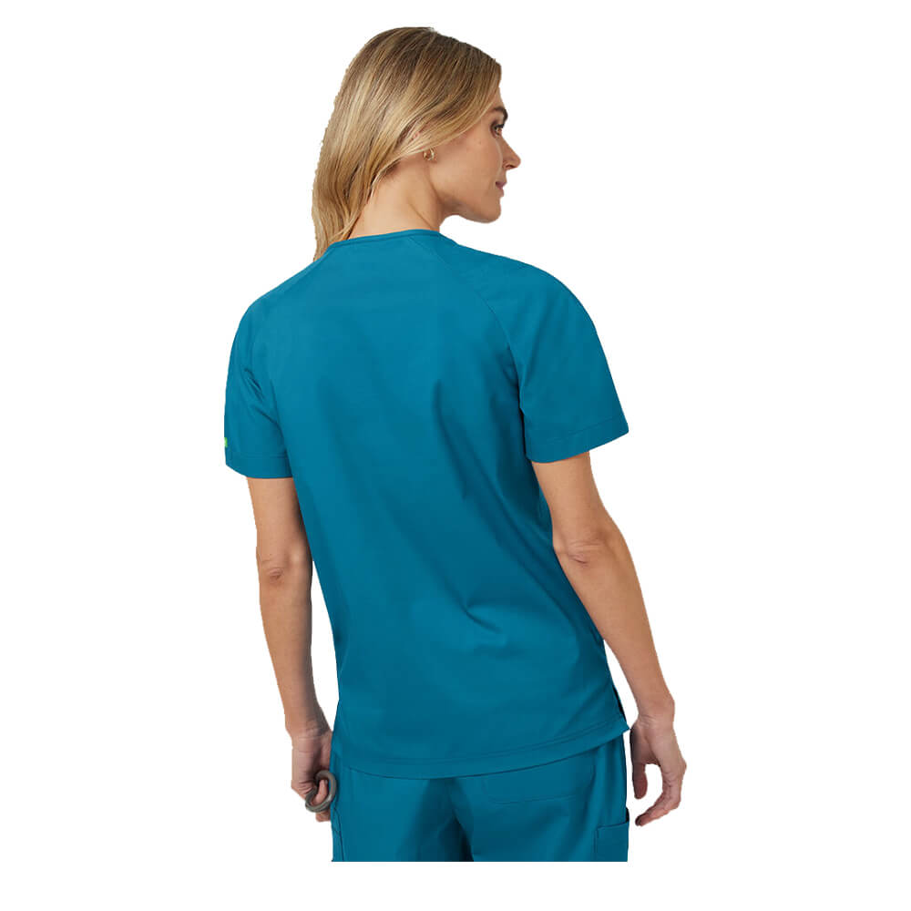 NNT Carl Next-Gen Antibacterial Unisex Scrub Top Back