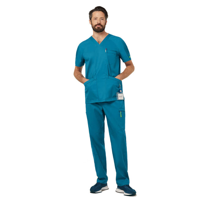 NNT Rontgen Next-Gen Antibacterial Unisex Scrub Pant Teal Male