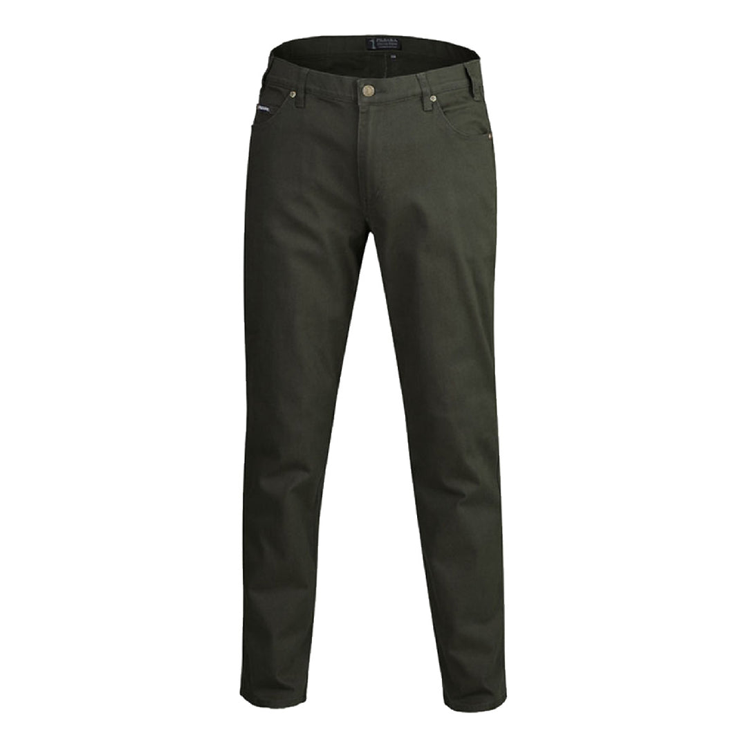 Ritemate RMPC014 Mens Pilbara Cotton Stretch Jeans Moss